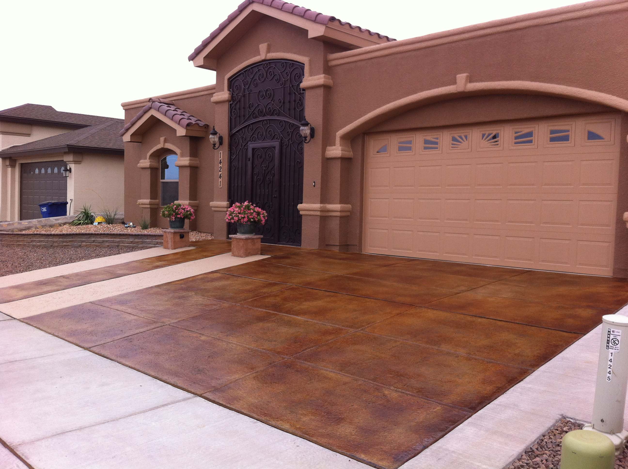 1 Rated Stained Concrete Contractors In El Paso Texas